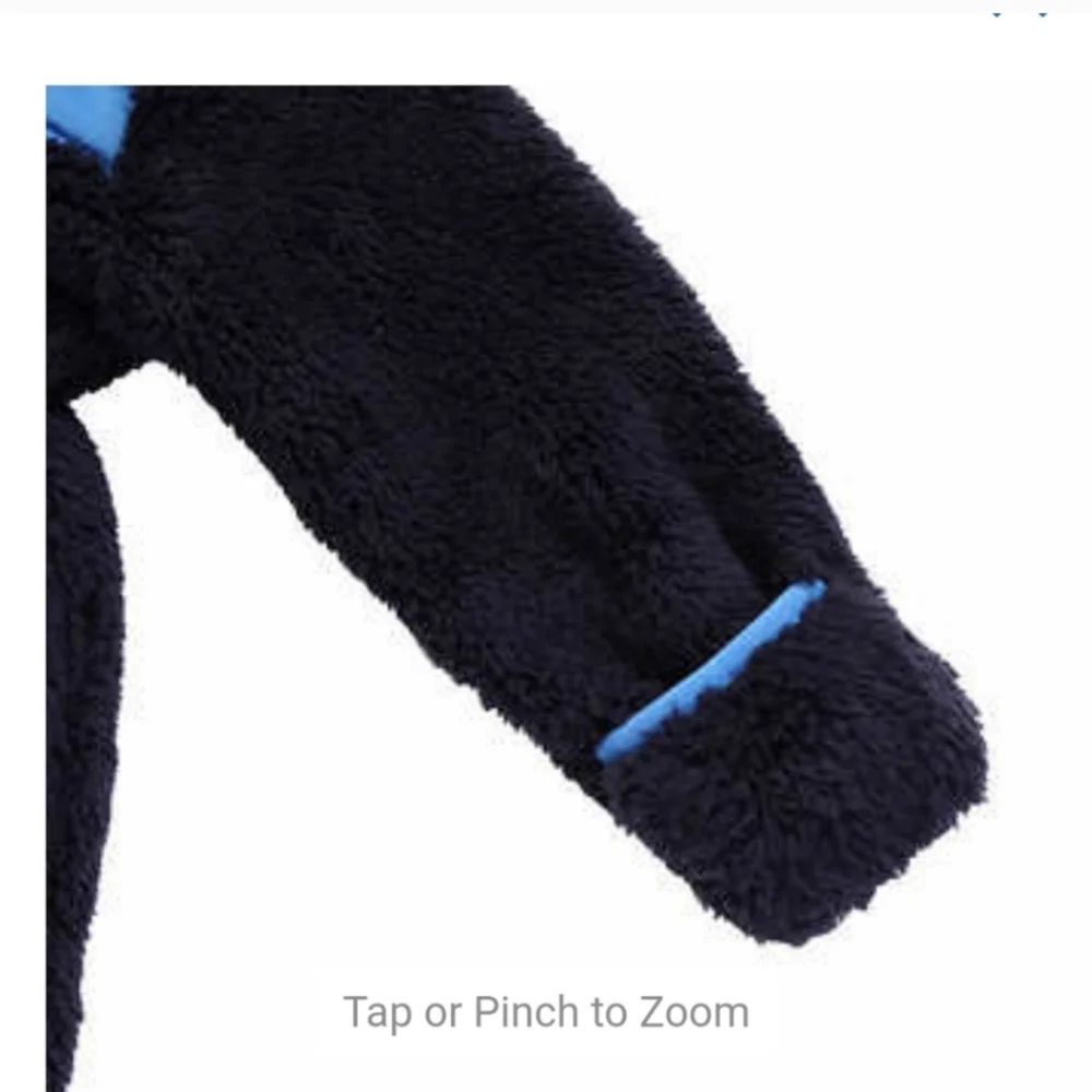 Snozu Infant 2-piece Fleece Set, Blue nwt 24m